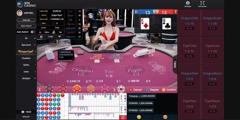 Những tựa game cá cược phải thử tại sảnh WM Casino 88BET